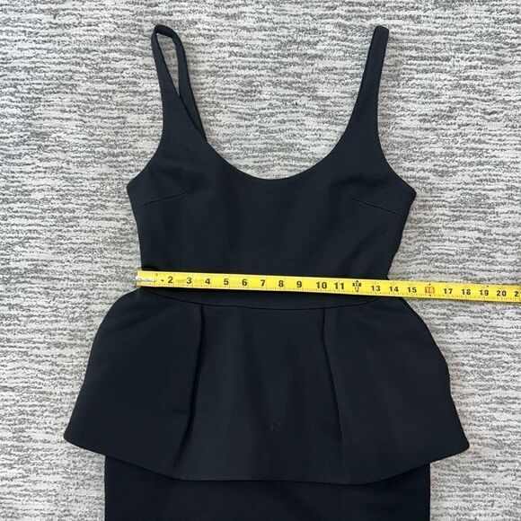 New CUSHNIE Jersey Crepe Peplum-Waist Bodycon Dress Size 6 - Picture 10 of 16